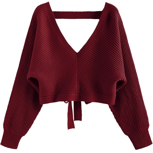 ZAFUL Women's Ripped Sweater - Picture 1 of 5